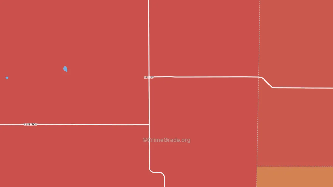 Causey, NM Map of Murder Rates