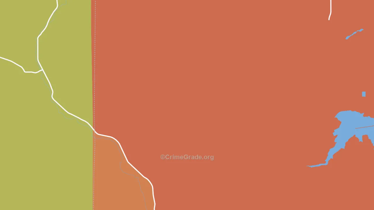 Cecil, OR Map of Murder Rates