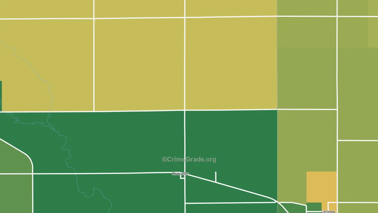 Chancellor, SD Map of Murder Rates