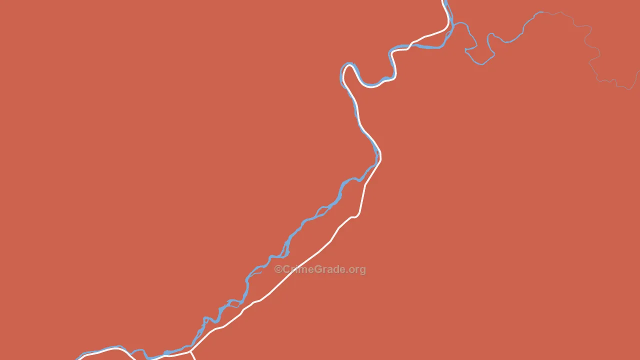 Cisco, UT Map of Murder Rates