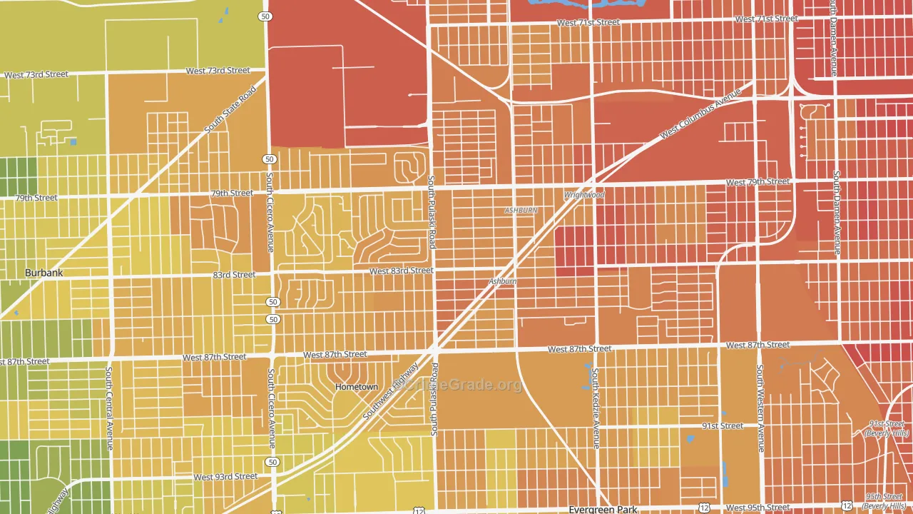Clarkdale, Chicago, IL Map of Murder Rates