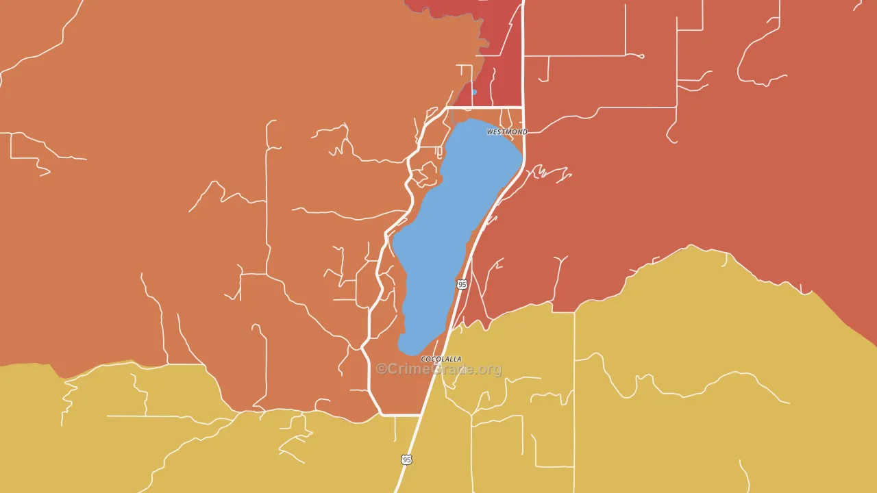 Cocolalla, ID Map of Murder Rates