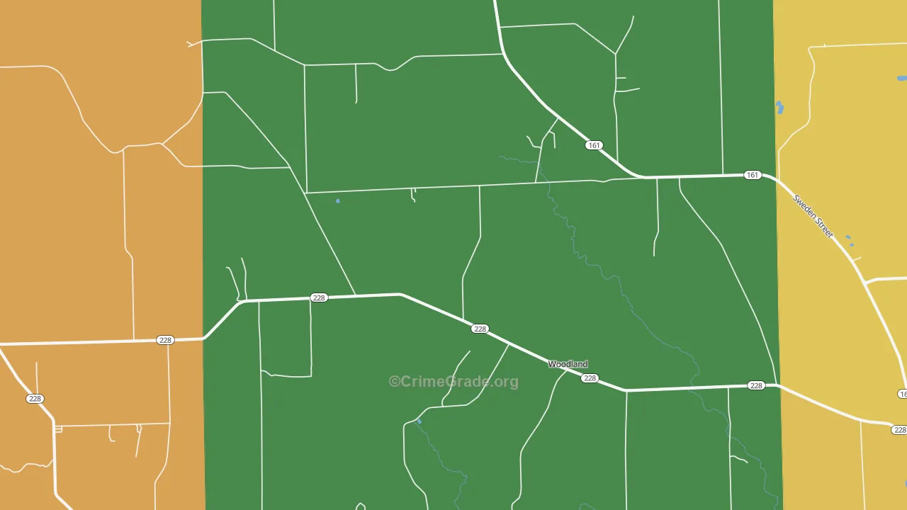 Colby, ME Map of Murder Rates