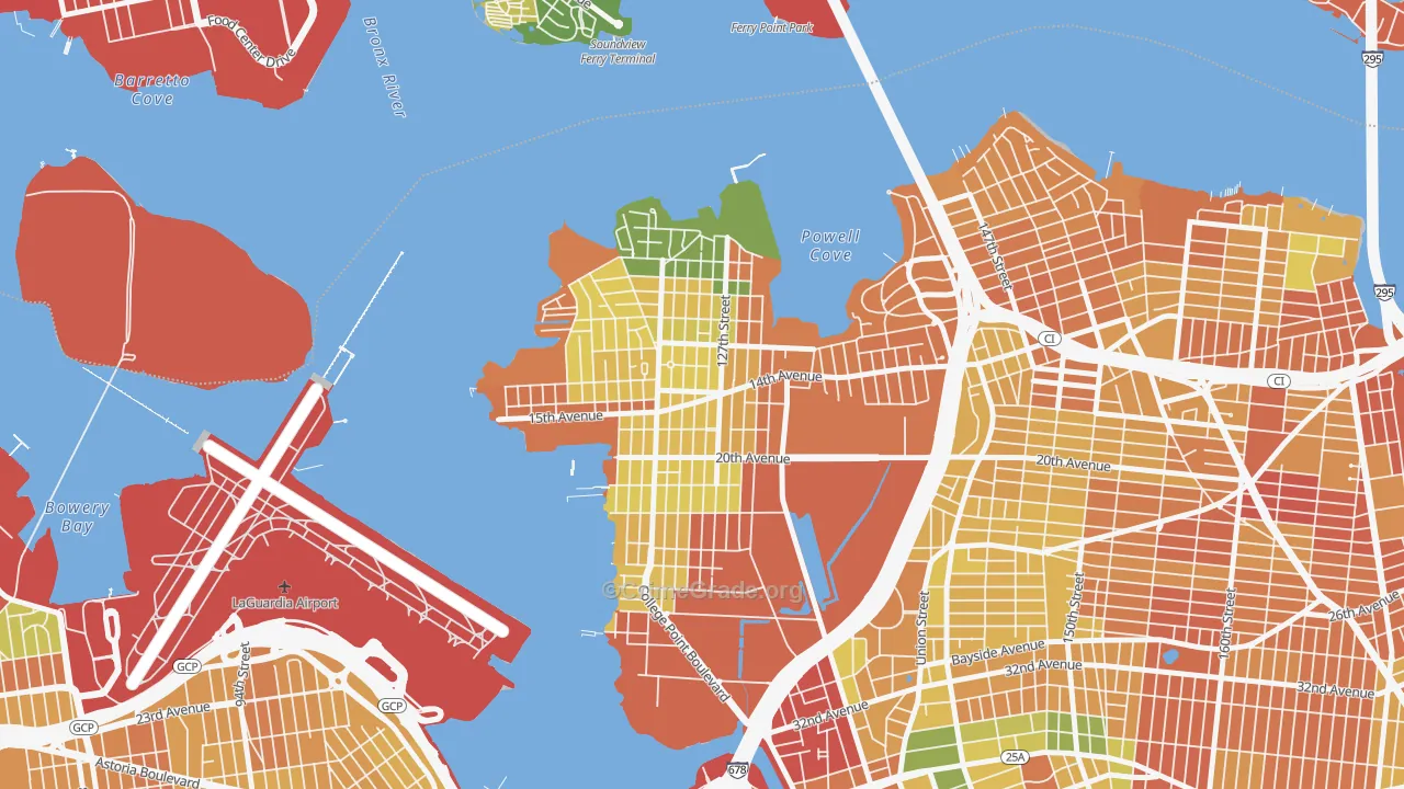 College Point, Queens, NY Map of Murder Rates