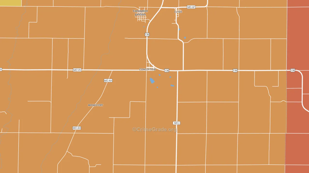 Conception, MO Map of Murder Rates