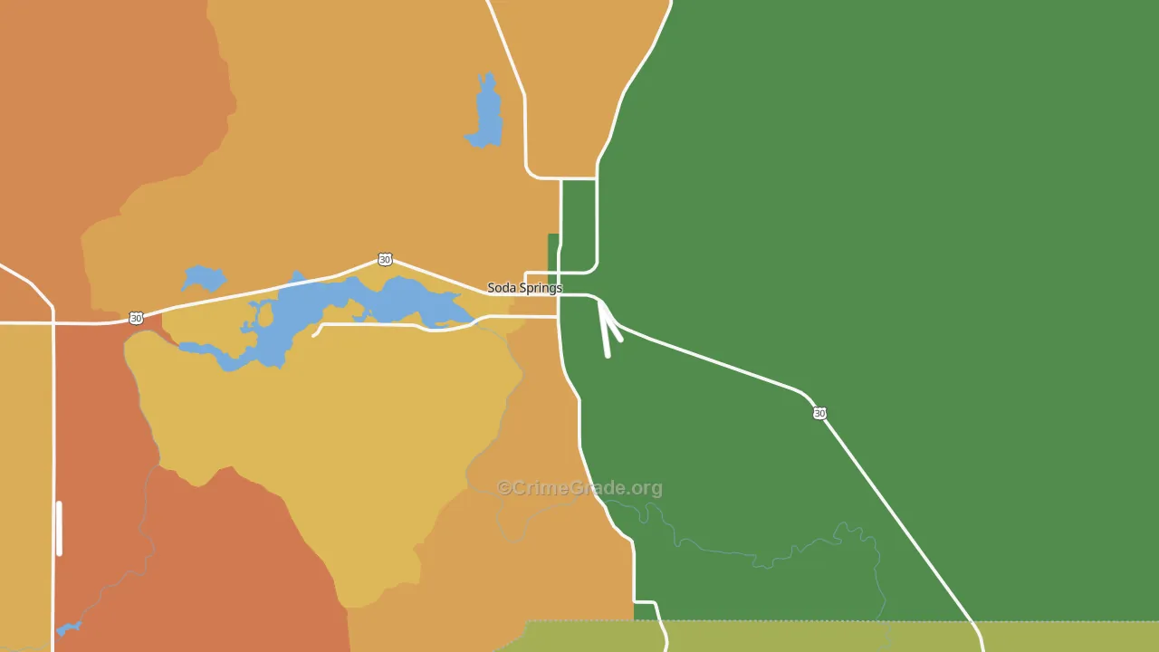 Conda, ID Map of Murder Rates