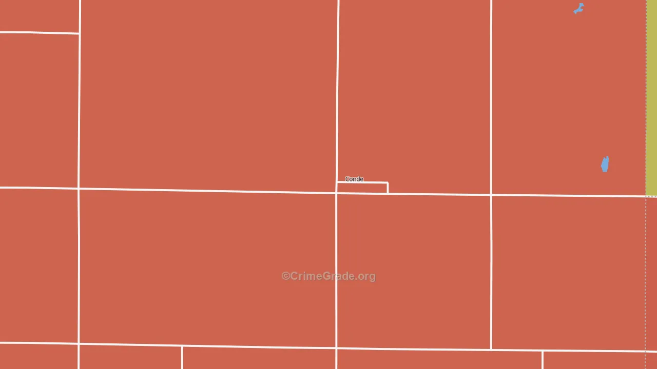 Conde, SD Map of Murder Rates