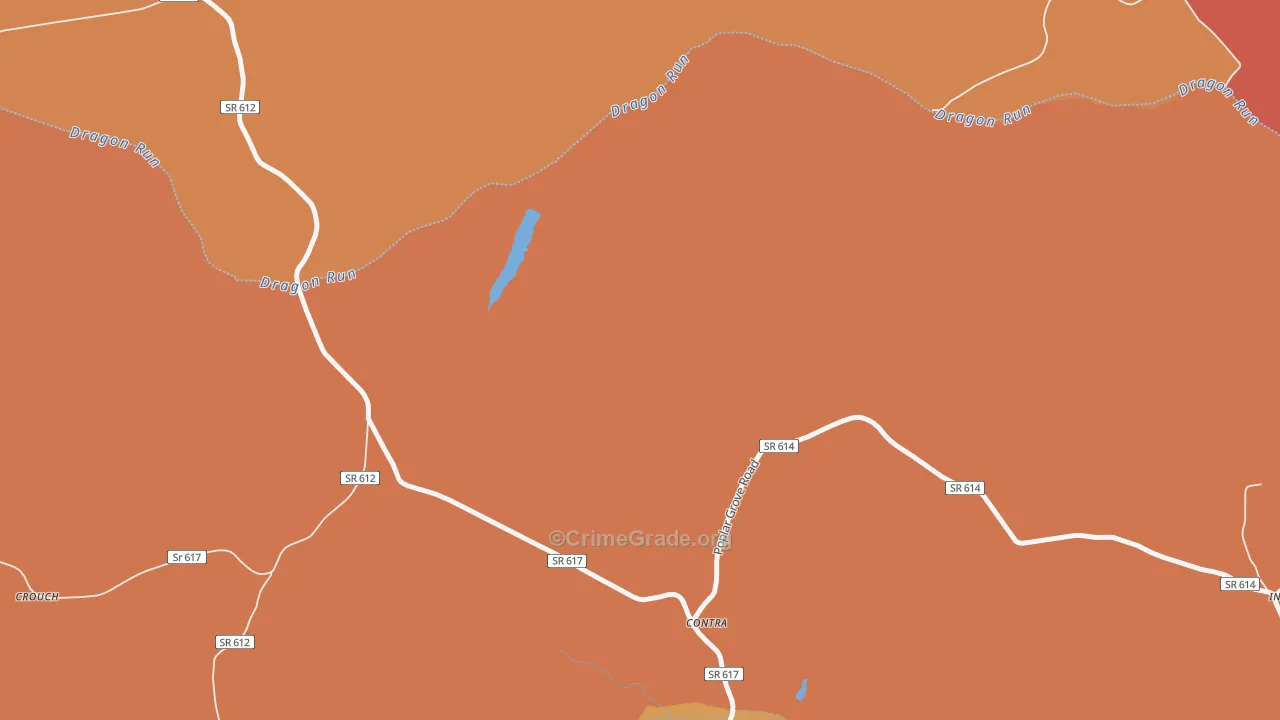 Contra, VA Map of Murder Rates