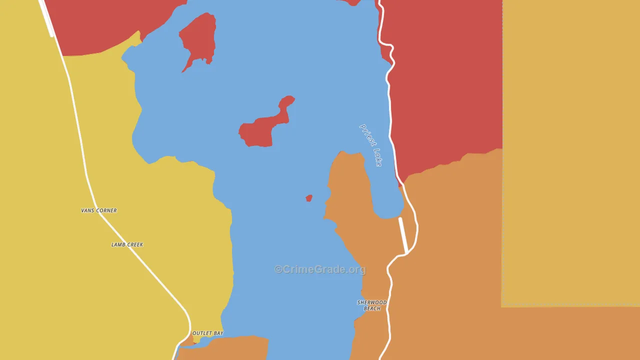 Coolin, ID Map of Murder Rates