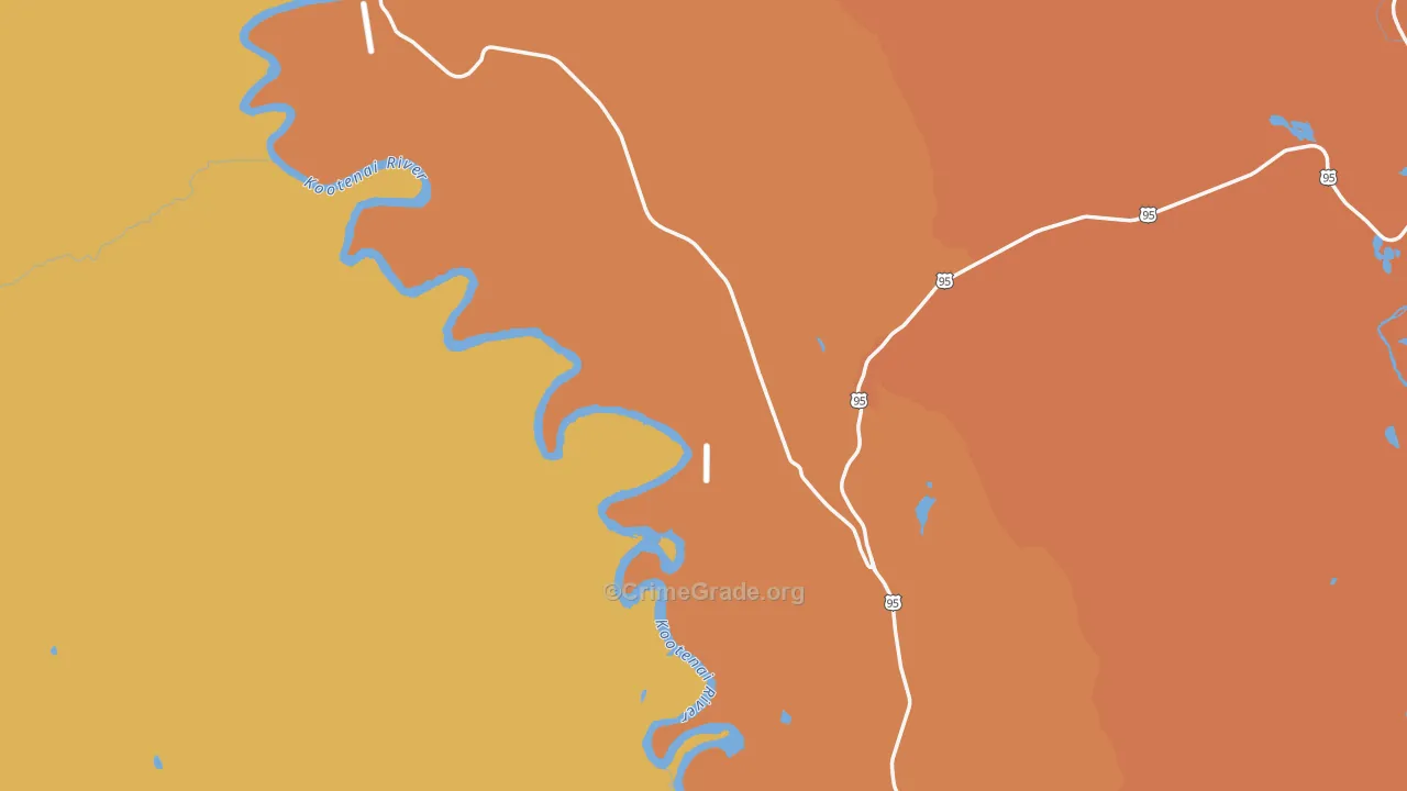 Copeland, ID Map of Murder Rates