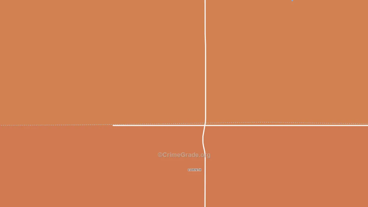 Corinth, ND Map of Murder Rates