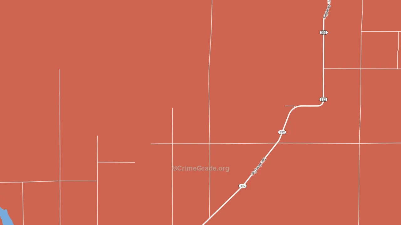 Cornish, CO Map of Murder Rates