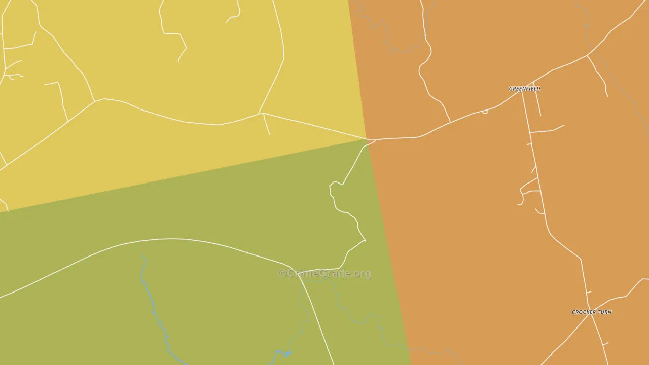 Costigan, ME Map of Murder Rates