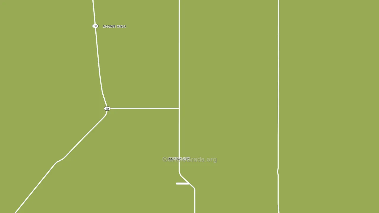 Cotton City, NM Map of Murder Rates