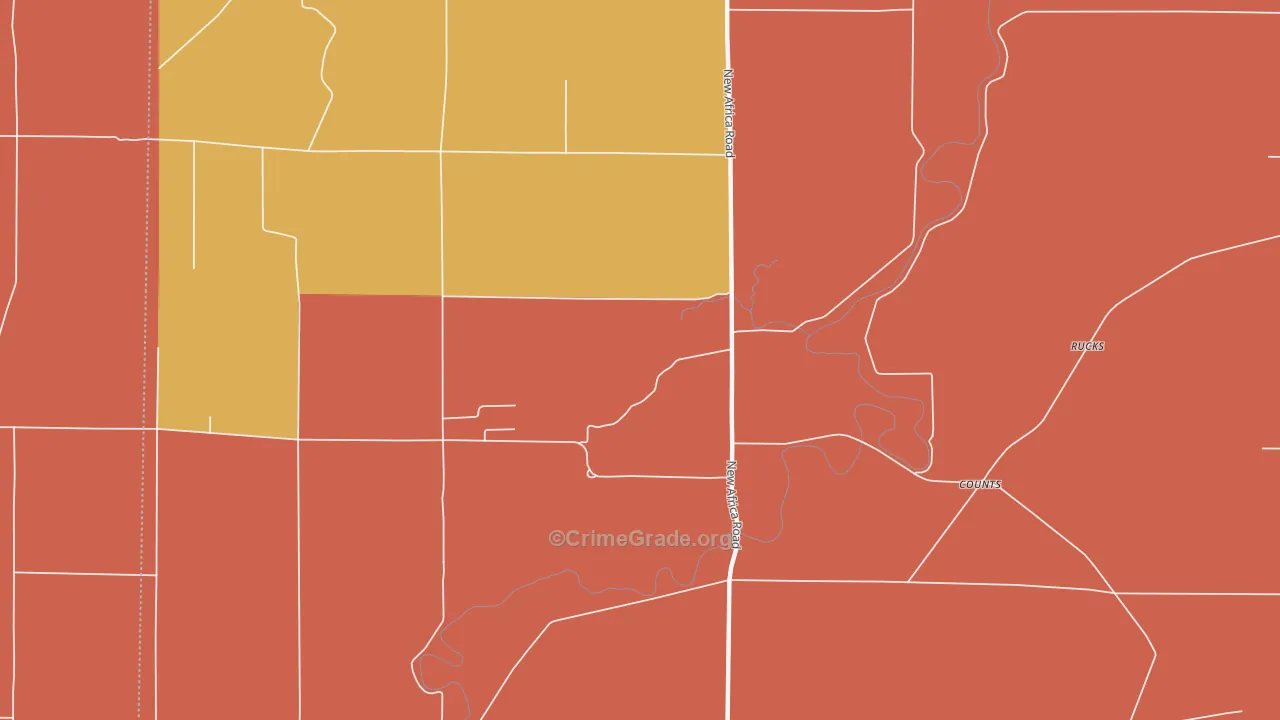 Counts, MS Map of Murder Rates