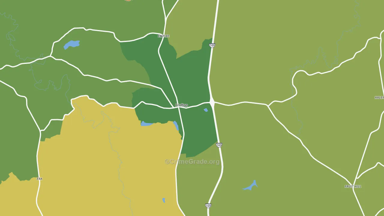Crofton, KY Map of Murder Rates