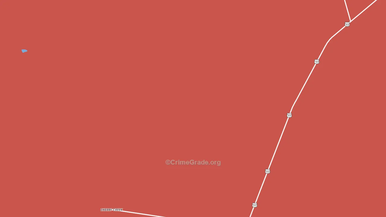 Currie, NV Map of Murder Rates