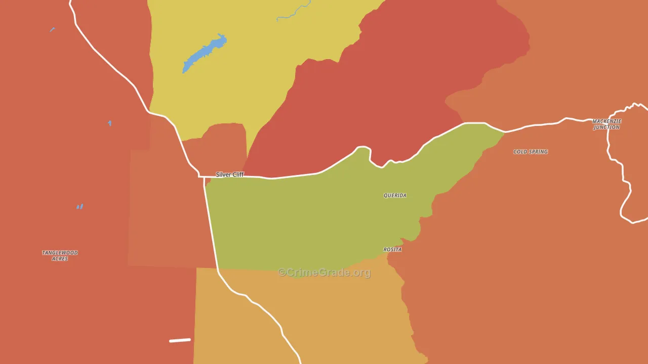 Custer County, CO Map of Murder Rates