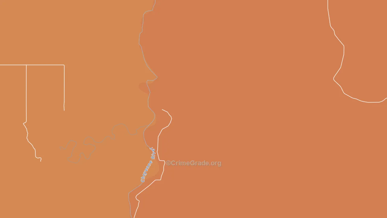 Dalzell, SD Map of Murder Rates