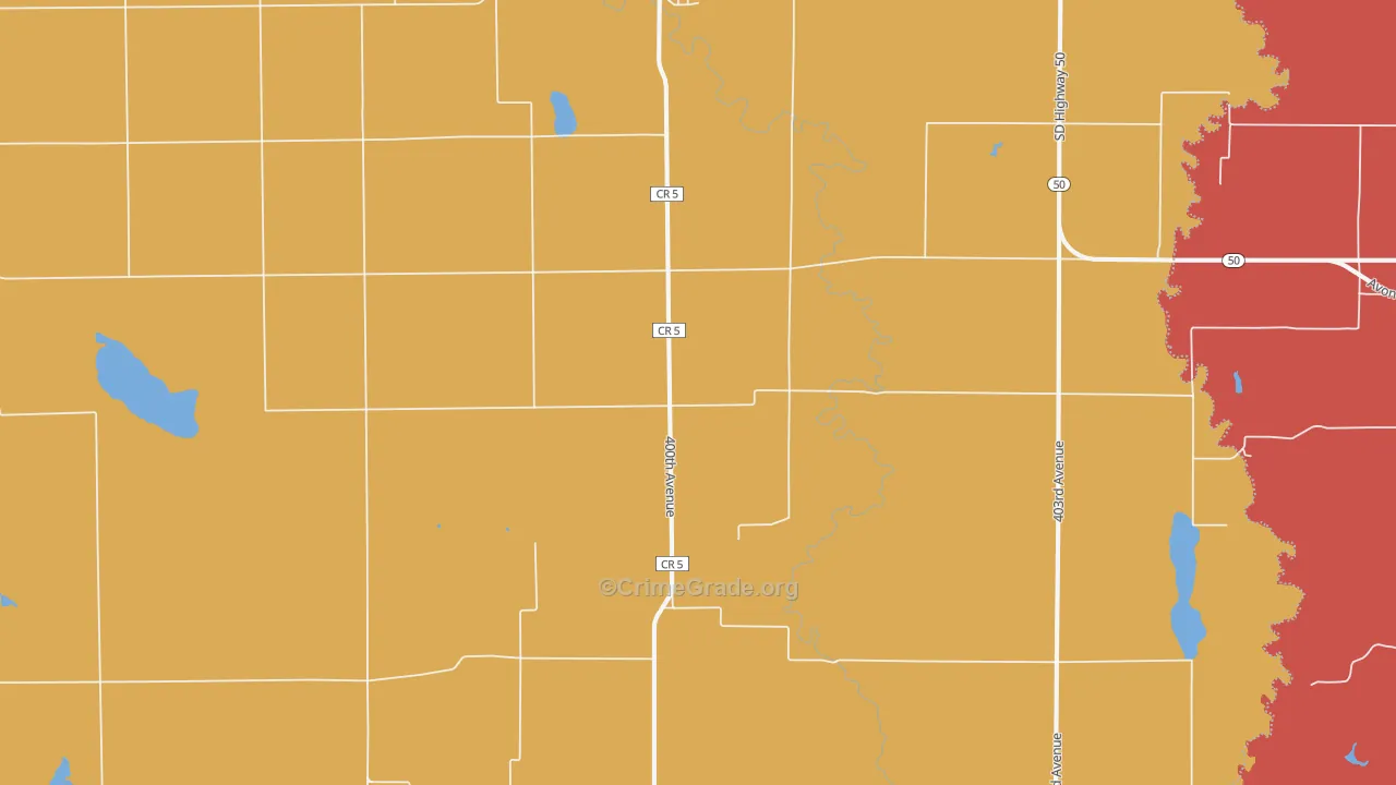 Dante, SD Map of Murder Rates