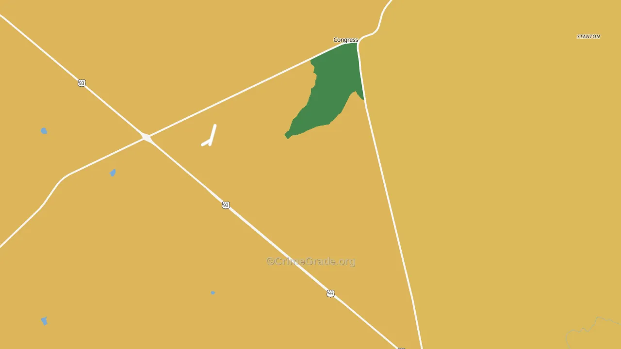 Date, AZ Map of Murder Rates