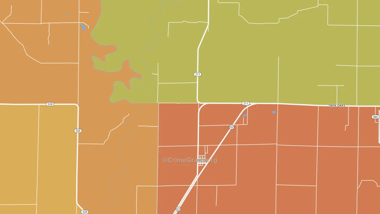 Datto, AR Map of Murder Rates