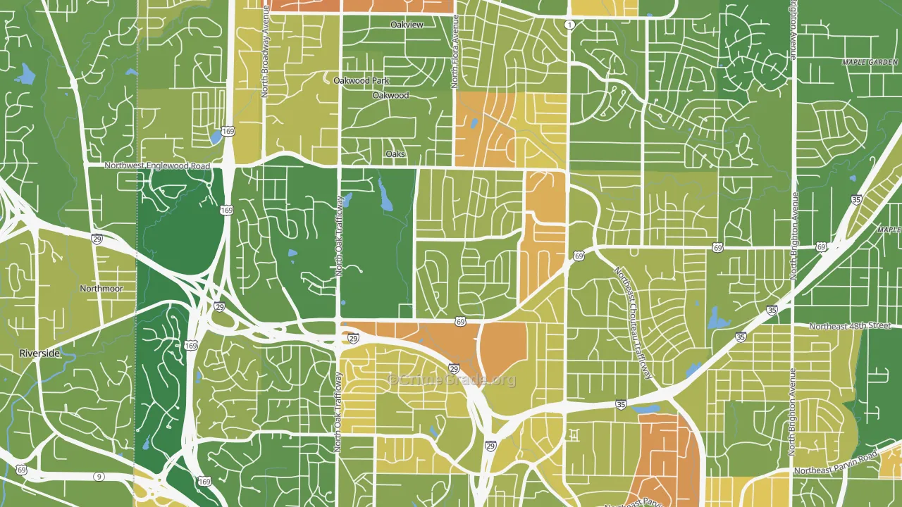 Davidson, Kansas City, MO Map of Murder Rates
