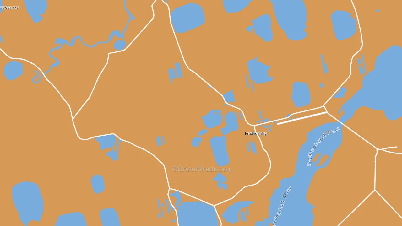 Deadhorse, AK Map of Murder Rates