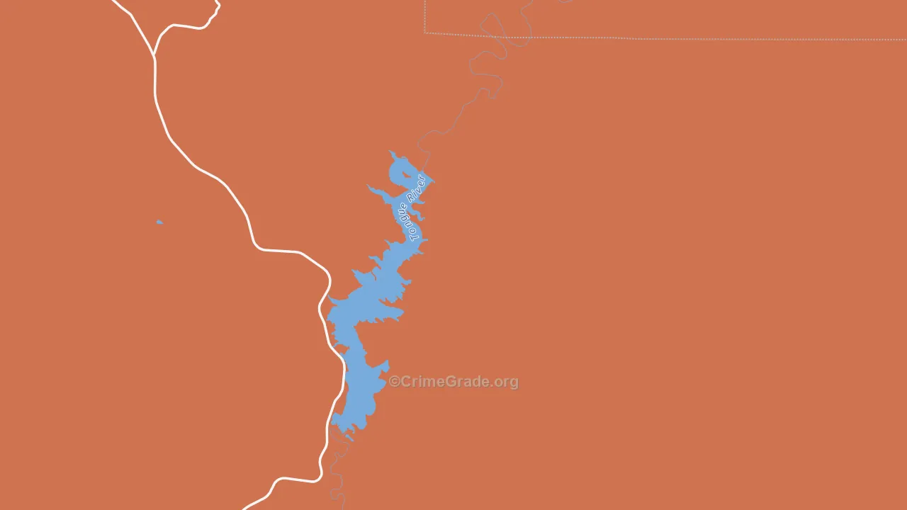 Decker, MT Map of Murder Rates
