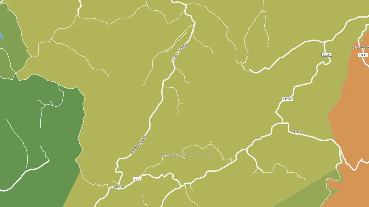 Deerwalk, WV Map of Murder Rates