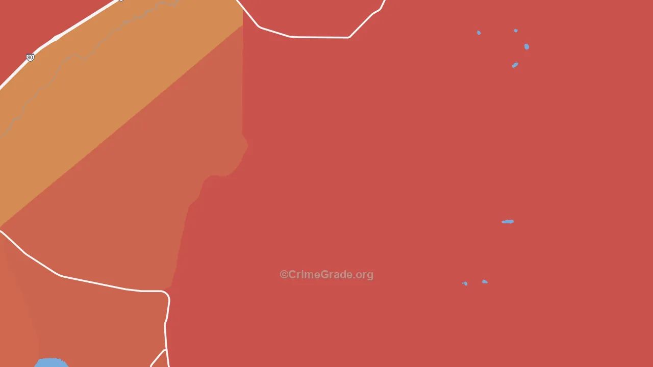 Deeth, NV Map of Murder Rates