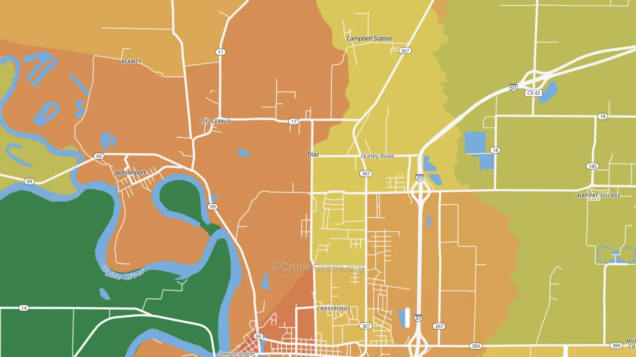 Diaz, AR Map of Murder Rates