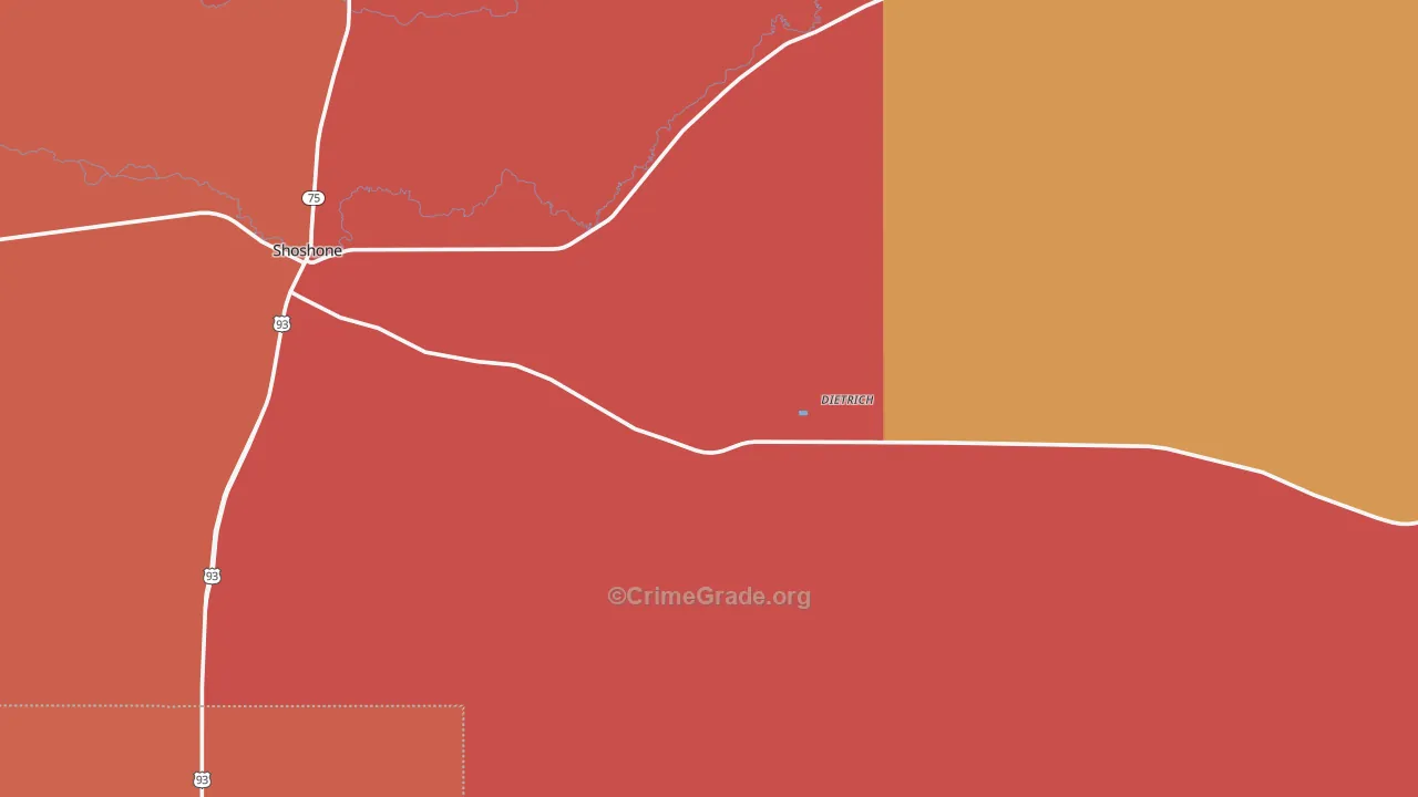 Dietrich, ID Map of Murder Rates