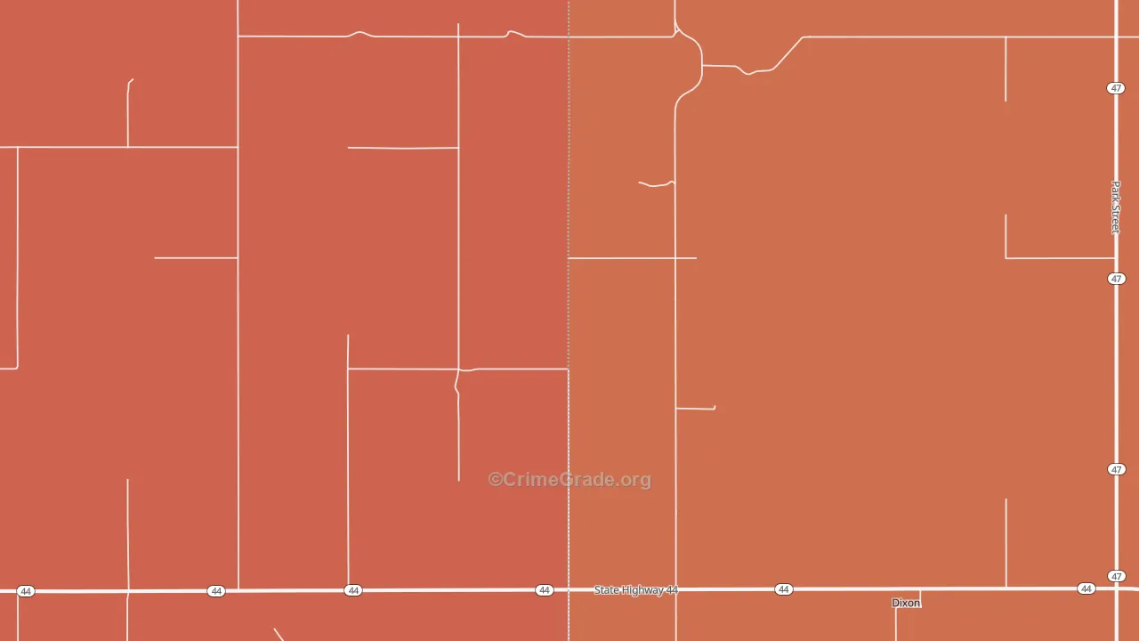 Dixon, SD Map of Murder Rates