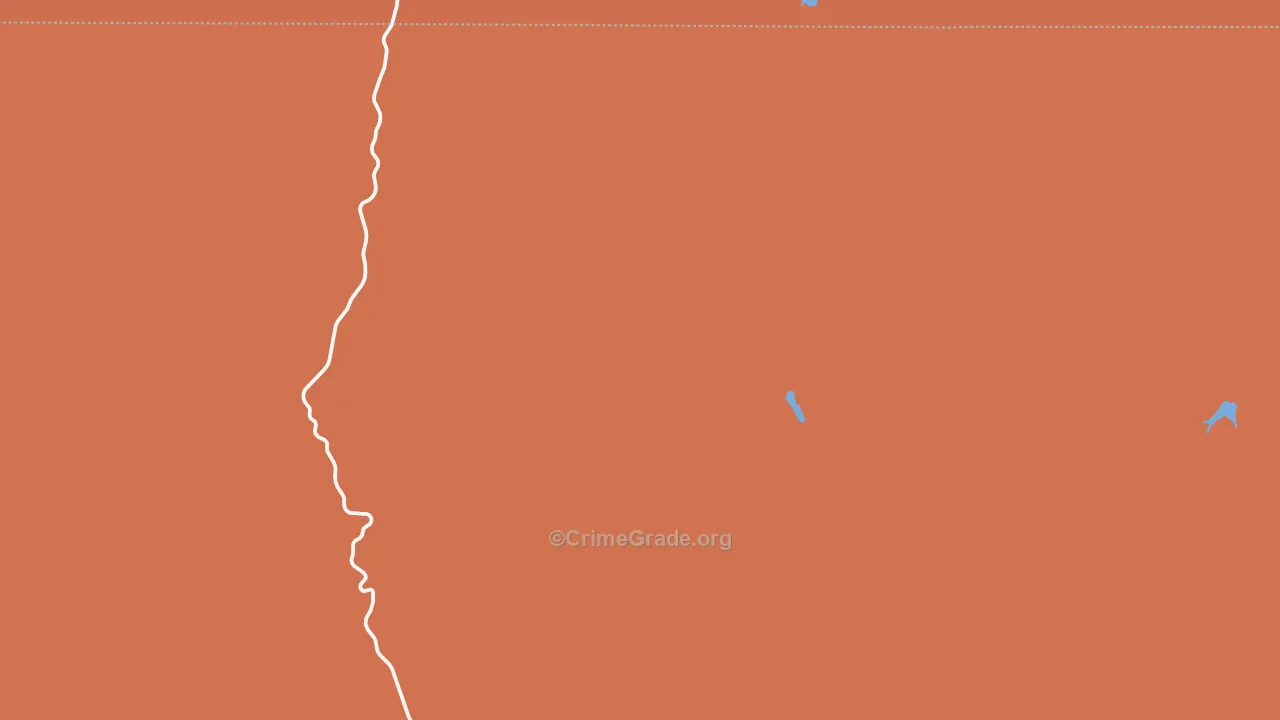 Doyleville, CO Map of Murder Rates