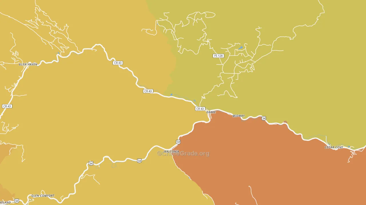 Drake, CO Map of Murder Rates