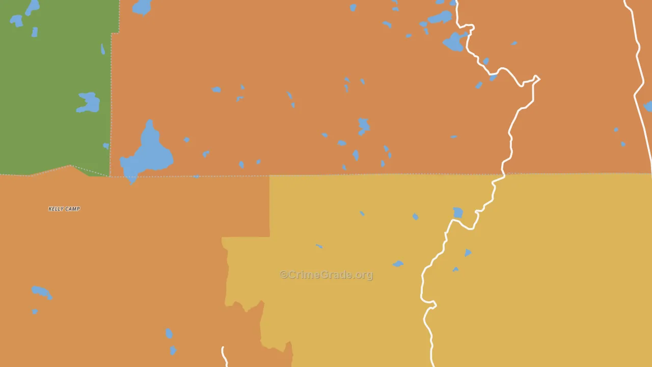 Drakesbad, CA Map of Murder Rates