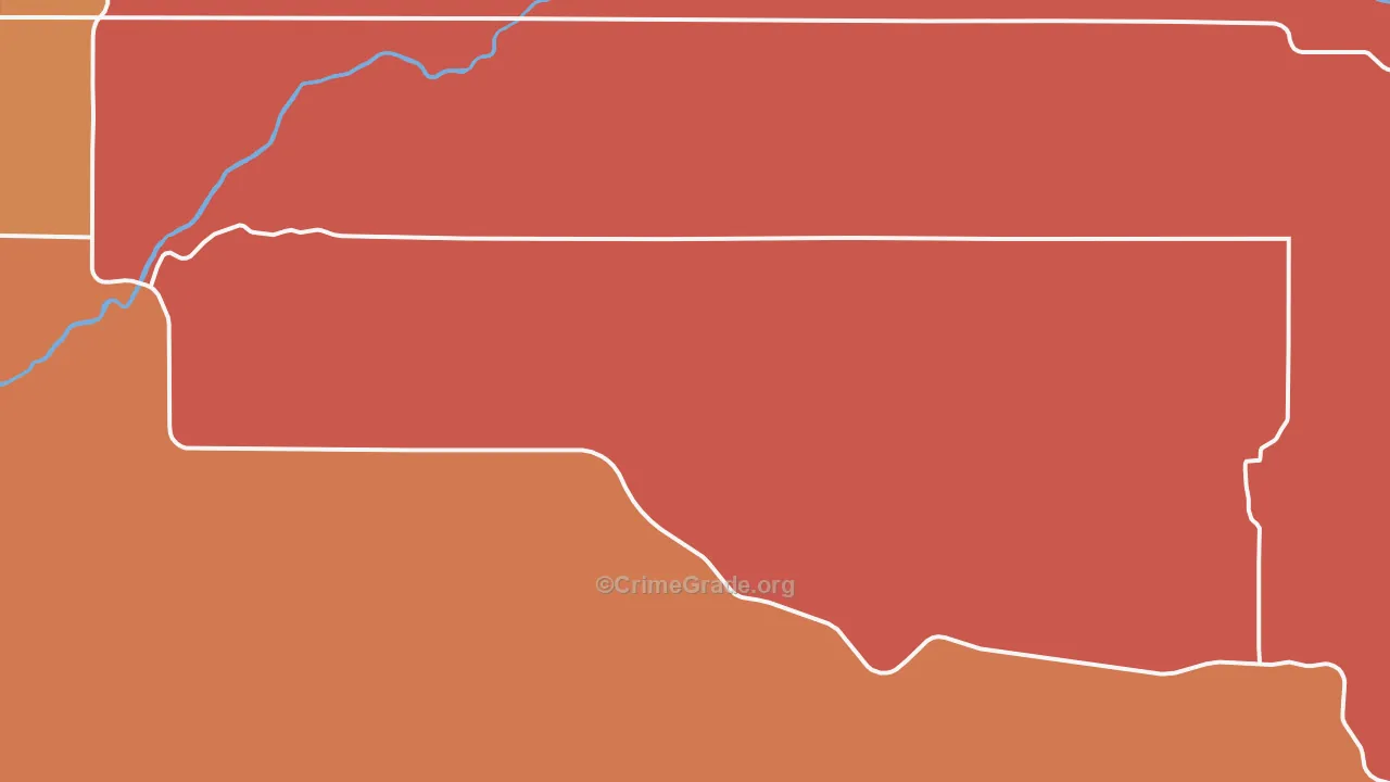 Drummond, ID Map of Murder Rates