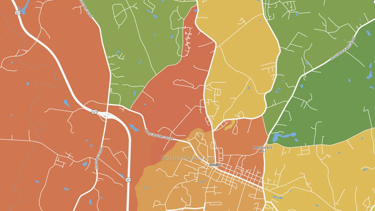 Duan, NC Map of Murder Rates