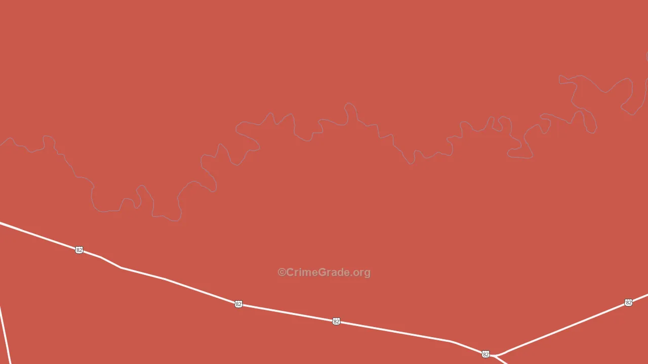 Dumont, TX Map of Murder Rates