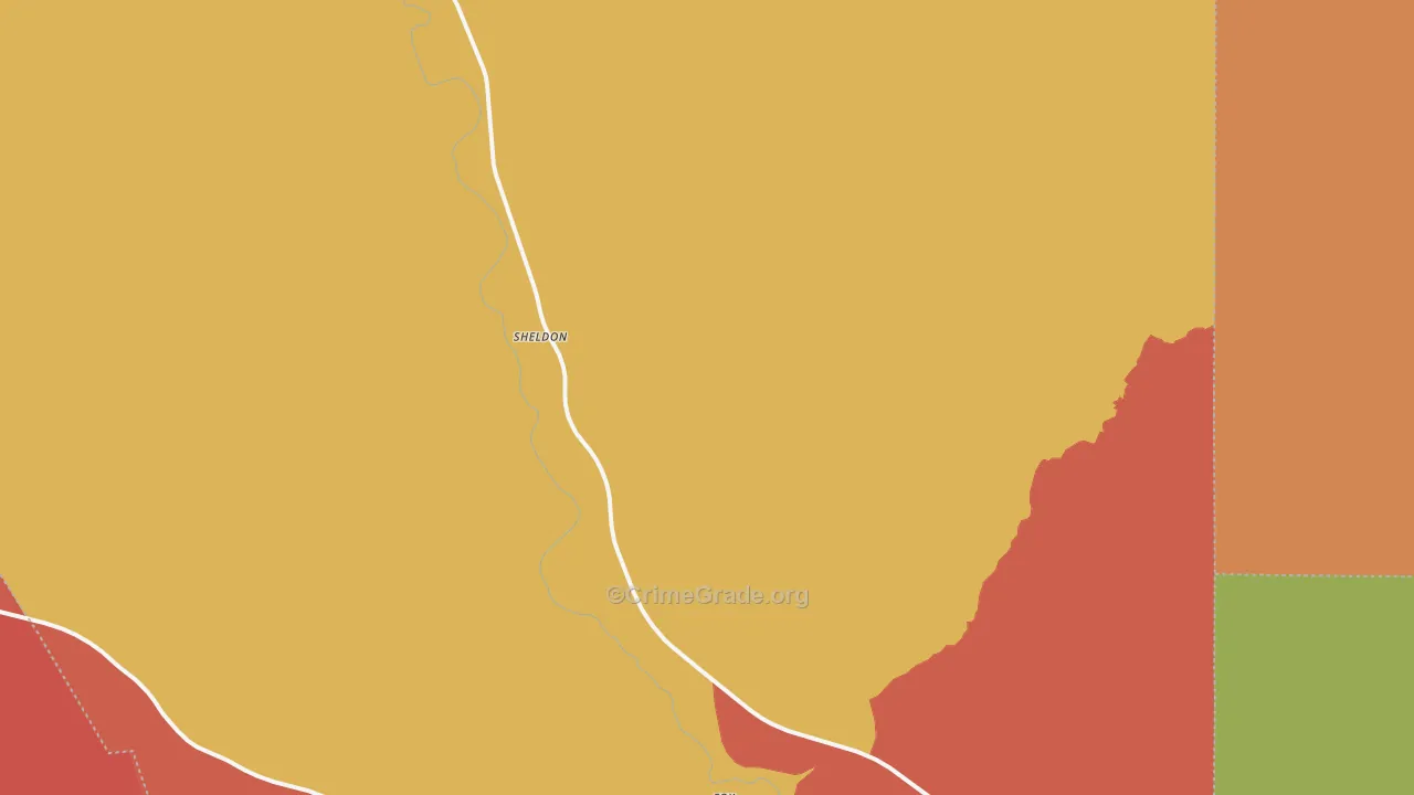 Duncan, AZ Map of Murder Rates