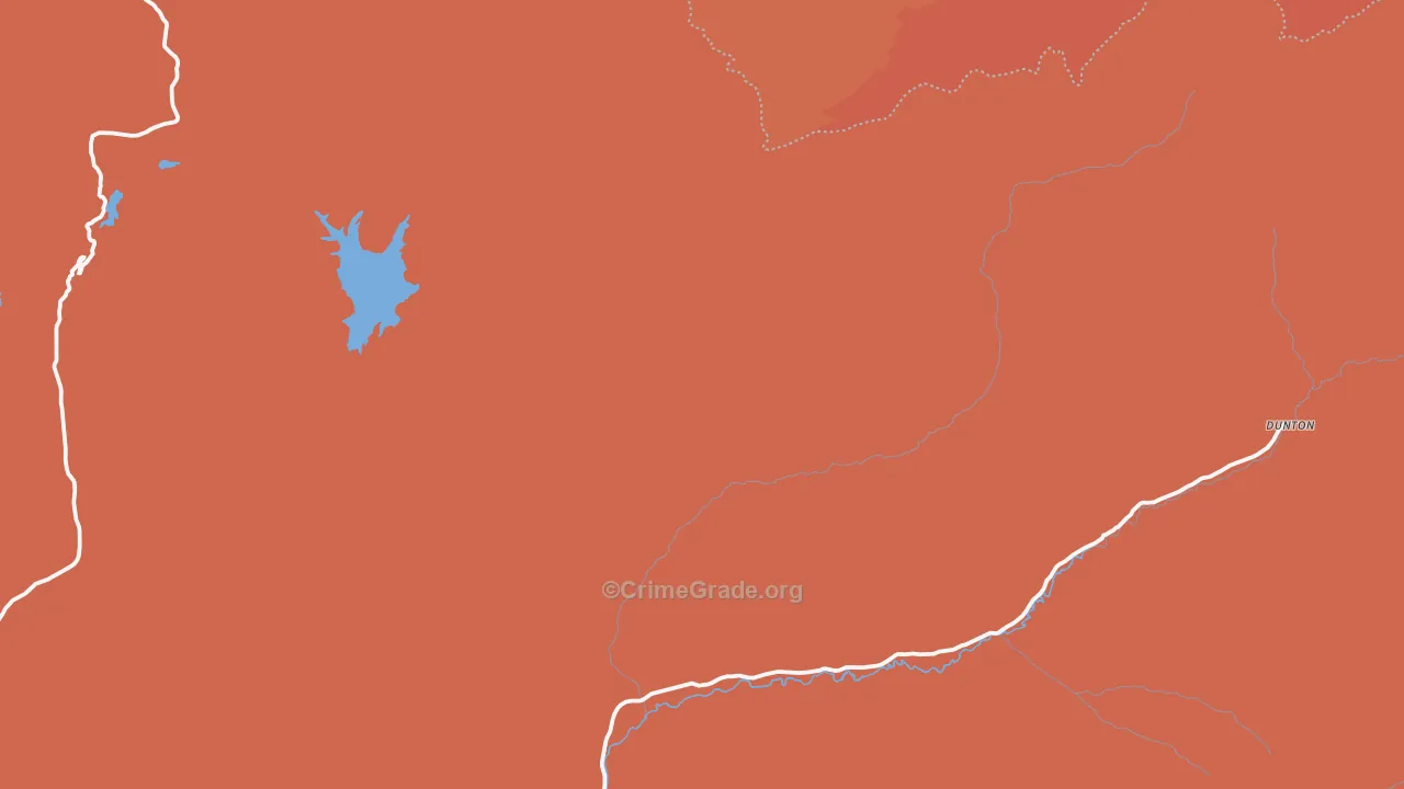 Dunton, CO Map of Murder Rates