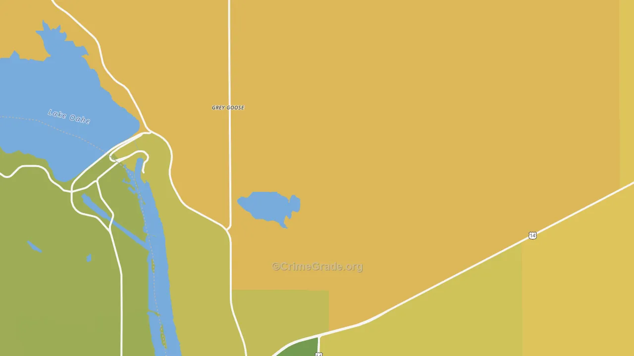 Eakin, SD Map of Murder Rates