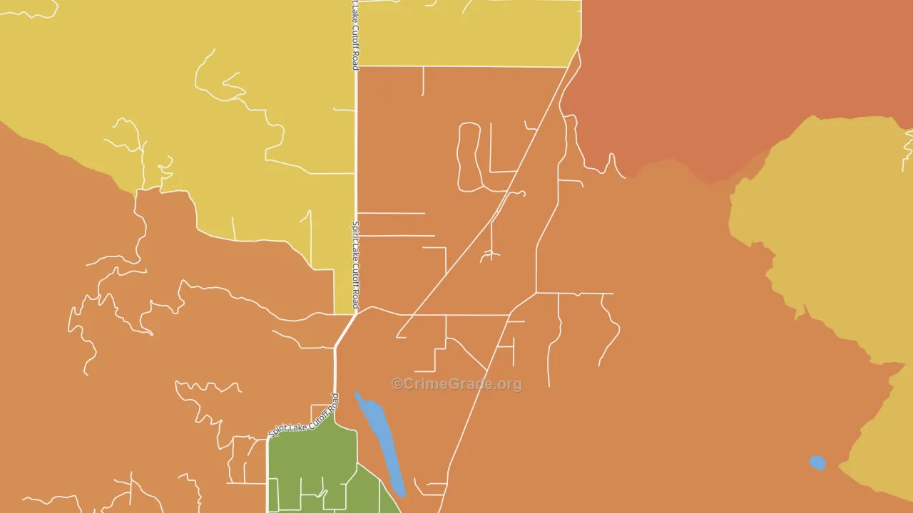 Edgemere, ID Map of Murder Rates