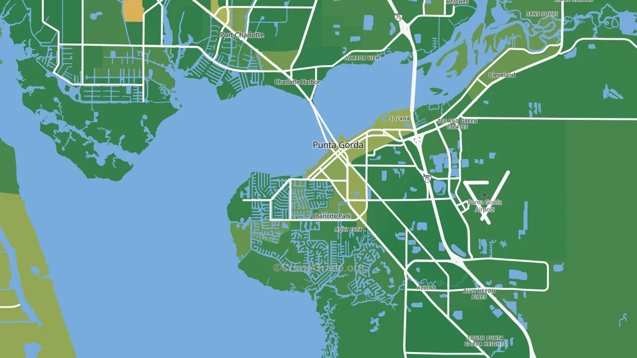 El Jobean, FL Map of Murder Rates