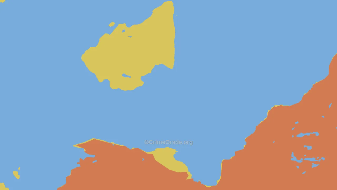 Elfin Cove, AK Map of Murder Rates