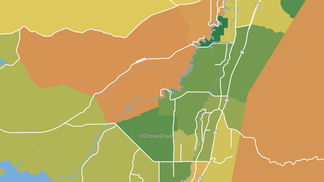 Elk Lake, OR Map of Murder Rates