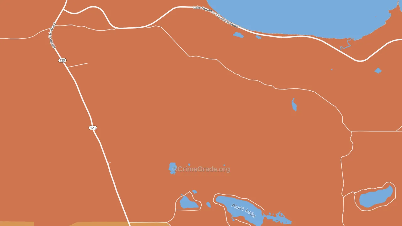 Emerson, MI Map of Murder Rates