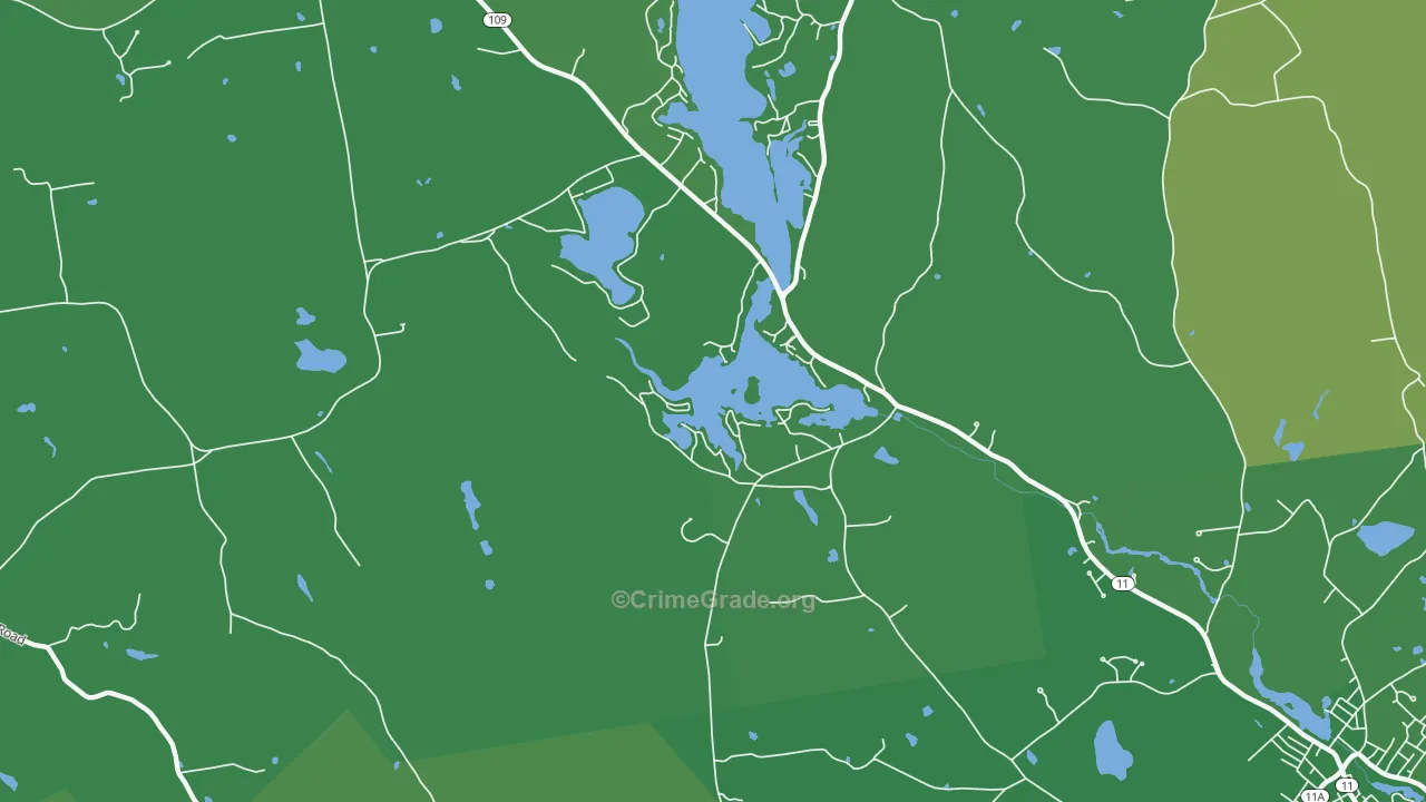 Emery Mills, ME Map of Murder Rates