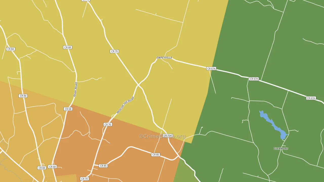 Empeyville, NY Map of Murder Rates